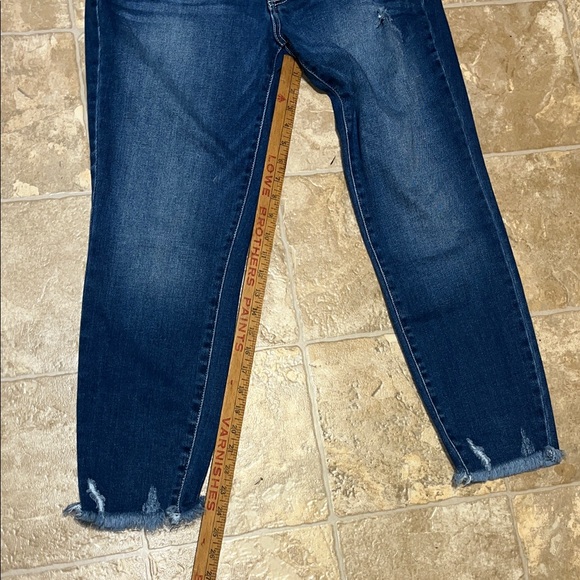 KanCan Dark Blue Ankle Jeans - Picture 16 of 16